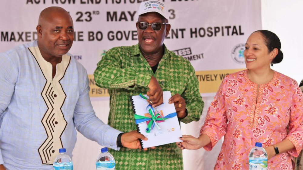 Unfpa Sierra Leone Sierra Leone Launches Fistula Strategy That Seeks To Eliminate The