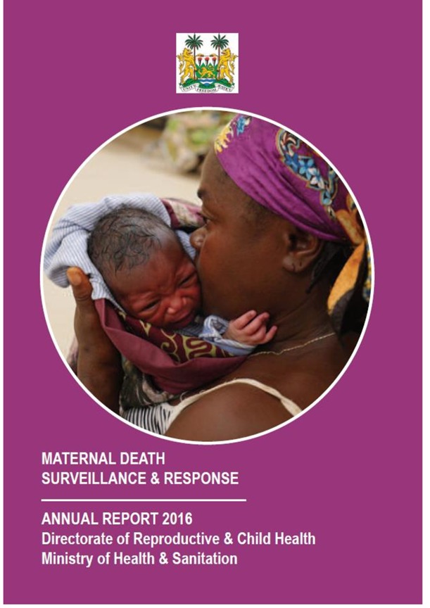 Maternal Death Surveillance and Response Annual Report 2017