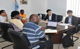 The visit was an opportunity to showcase UNFPA’s work in partnership with the Government of Japan