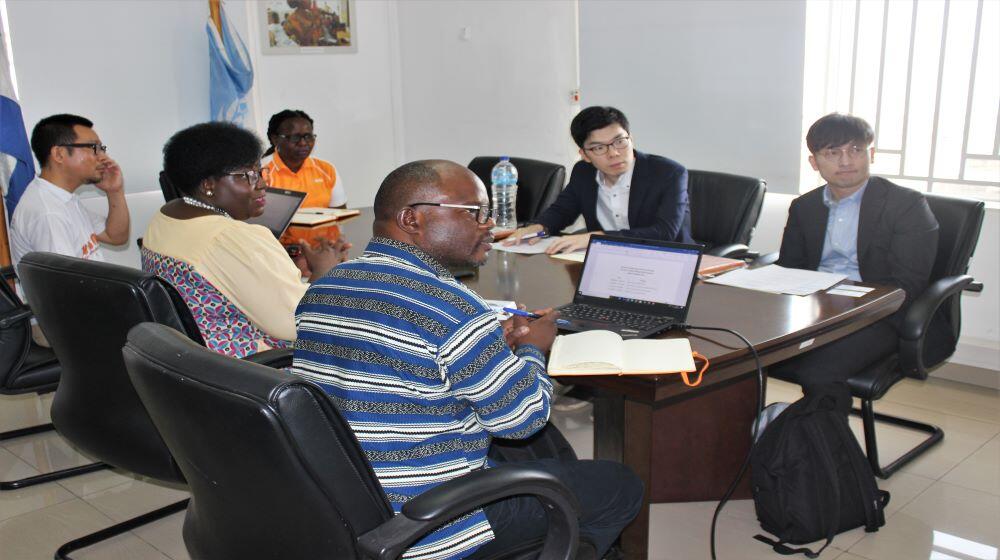 The visit was an opportunity to showcase UNFPA’s work in partnership with the Government of Japan