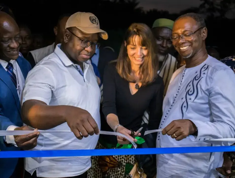 President opens UK aid funded community health centre in Makali