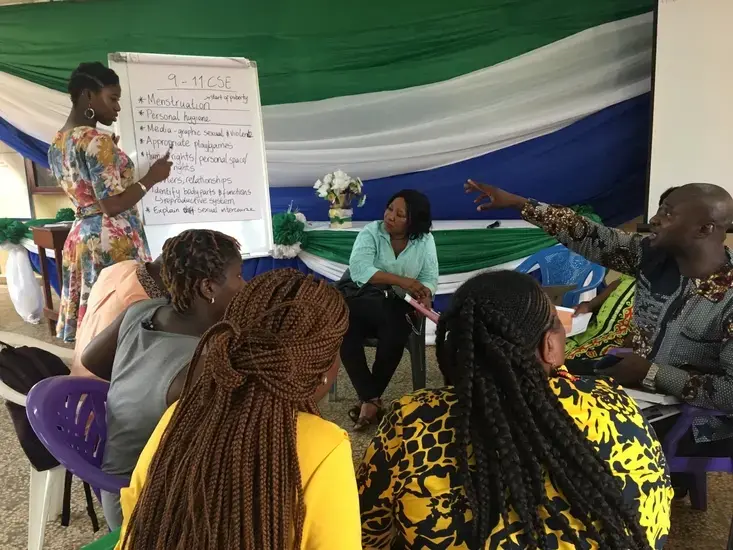 Sierra Leone takes positive steps to roll-out comprehensive sexuality education in school curricula