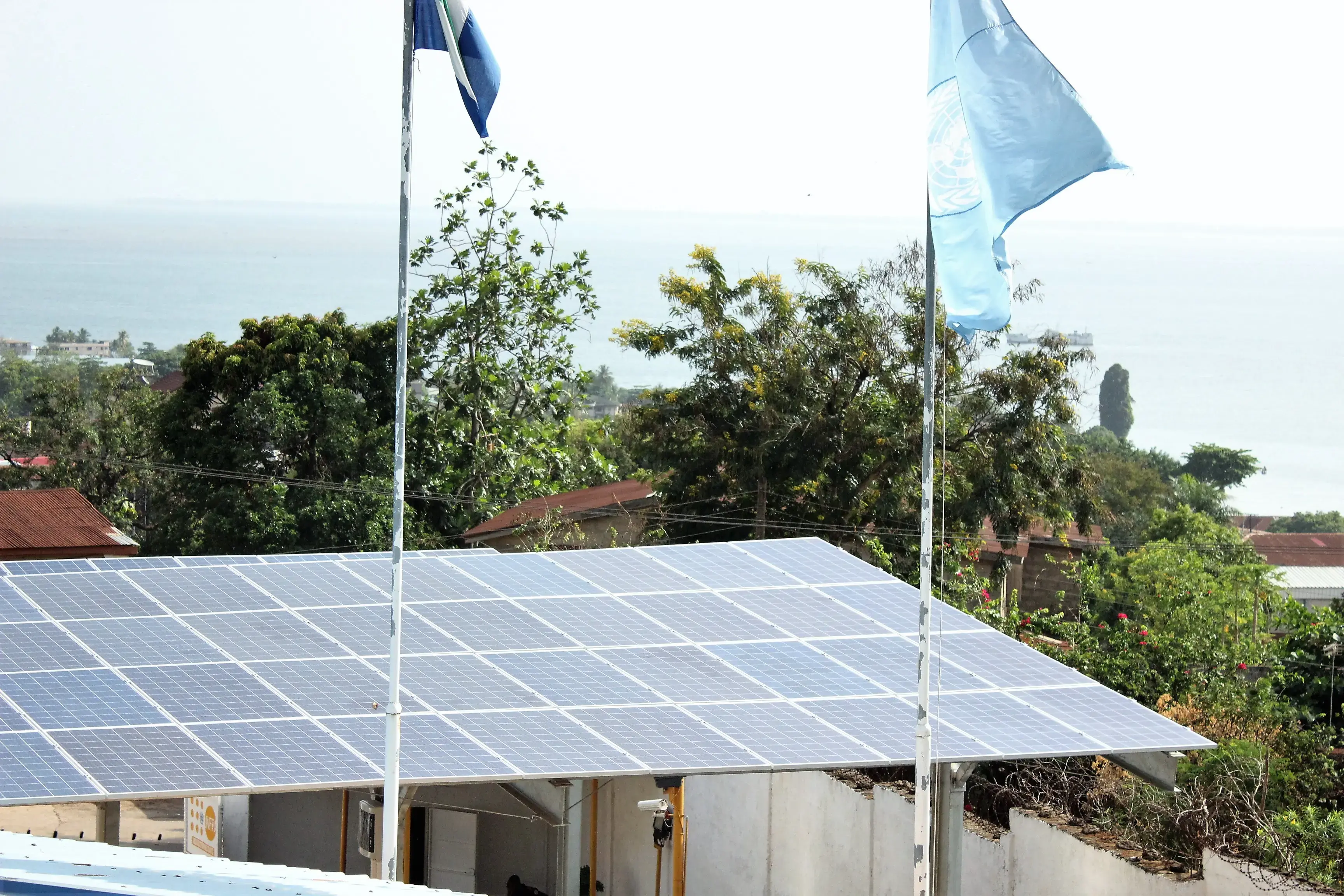 UNFPA in Sierra Leone converts to solar power to reduce greenhouse gas emissions  