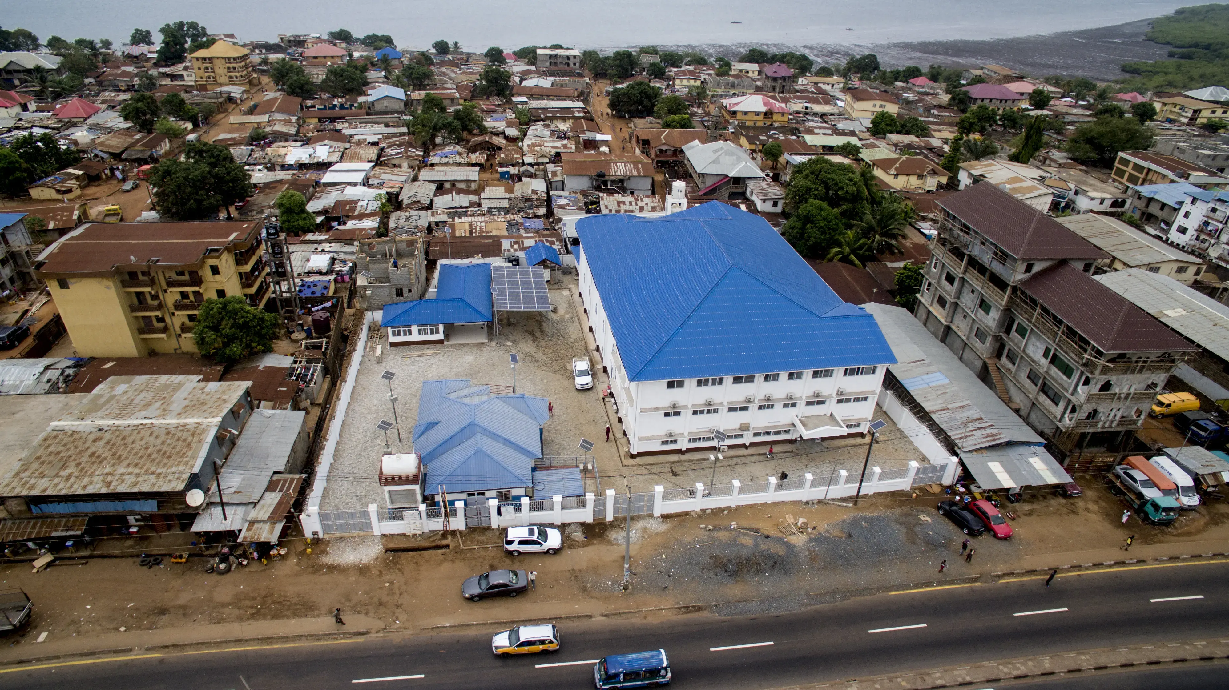 Newly constructed Rokupa Hospital will improve the quality of care and health outcomes for women and children in Sierra Leone