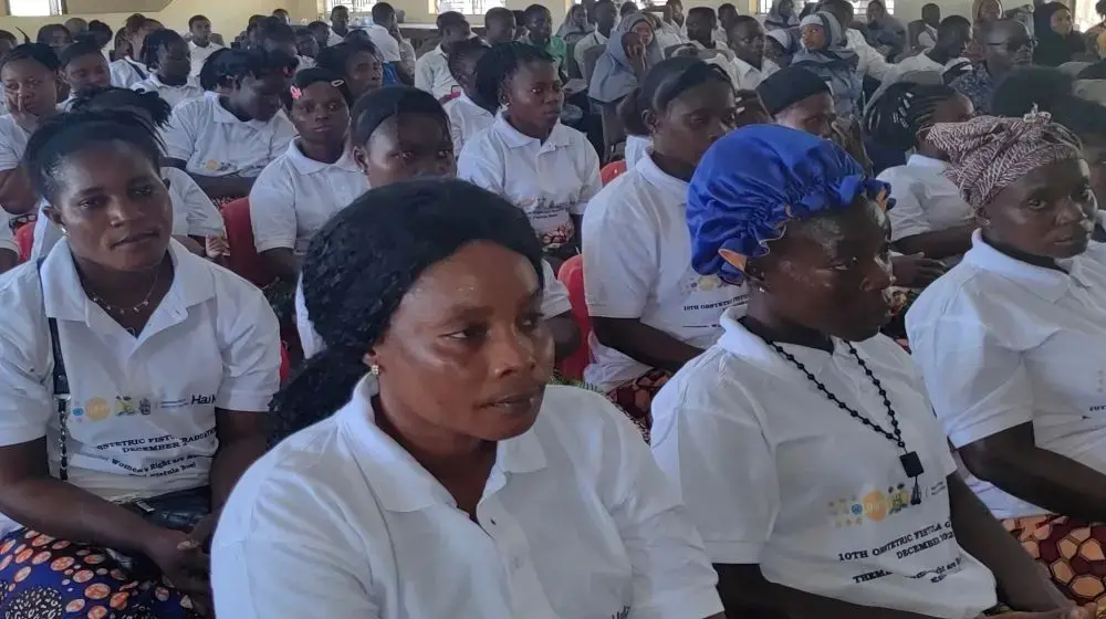 Fistula survivors recognized in a ceremony to celebrate their reintegration into communities