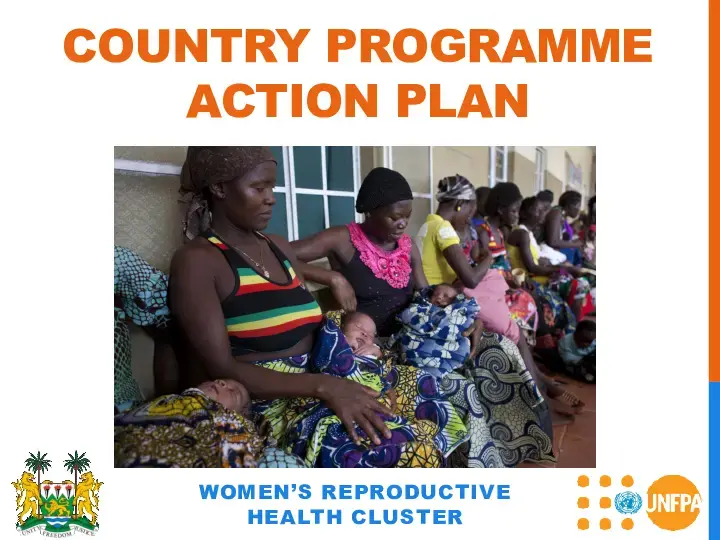 Women's Reproductive Health (WRH) Country Programme Action Plan (CPAP) 2014